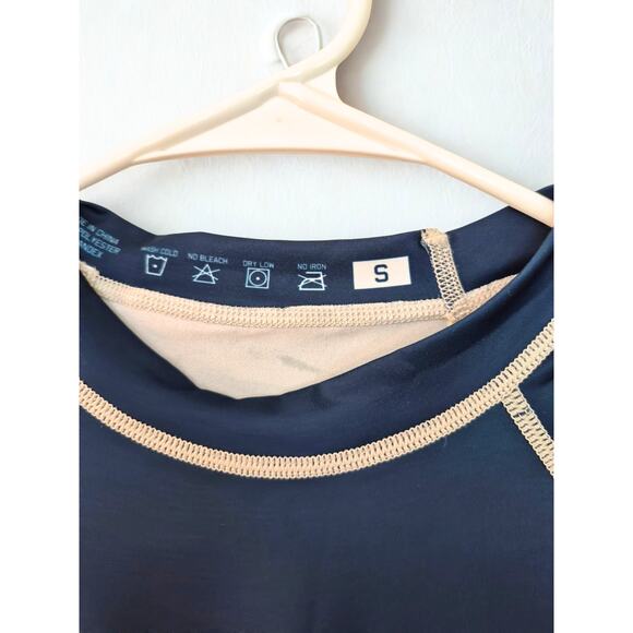 Hypnotik Block No Gi Jiu Jitsu Short Sleeve Rash Guard Mens Sm Blue Martial Arts - Picture 3 of 5